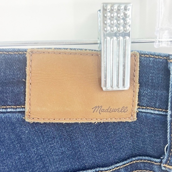 ✅MADEWELL  "9" HIGH-RISE SKINNY" JEANS DARK WASH EUC SIZE 30 - Picture 5 of 7